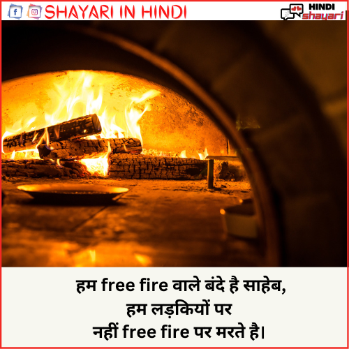 free fire shayari
